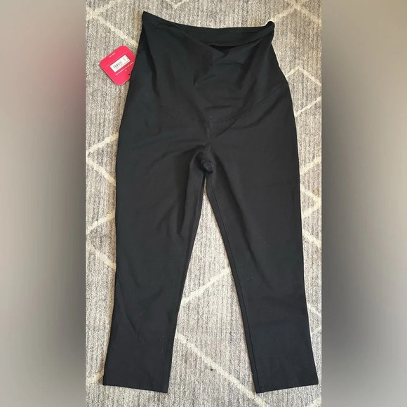 Isabel maternity capri leggings with belly panel - size small - new with tags - Picture 1 of 3